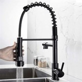 شیرظرشویی شاوری فنردار 360 درجه دونازل