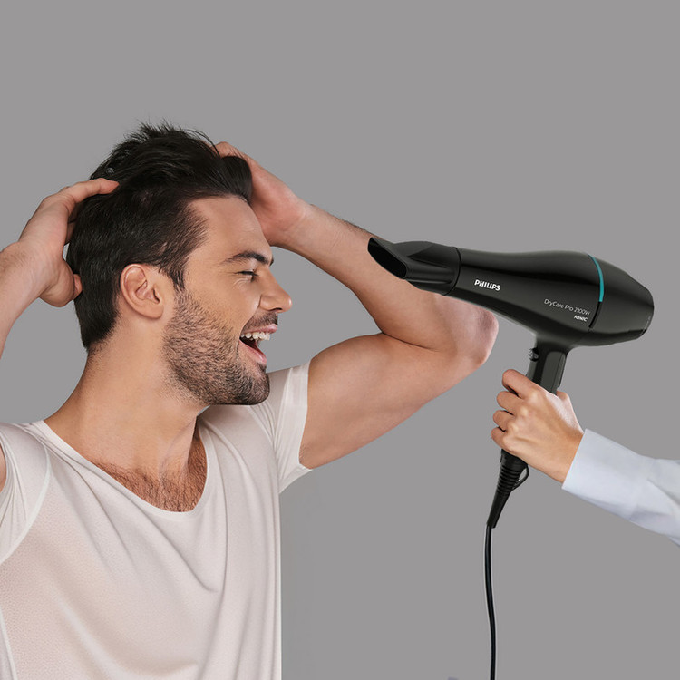 سشوار حرفهای 2100 وات فیلیپس مدل BHD272، موتور AC، وزن 780 گرم، دارای سری دیسپانسر با ویژگی صافکنندگی، حجمدهندگی، با قابلیت باد سرد